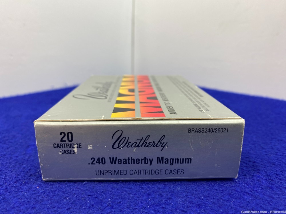 Weatherby Magnum .240 Wby Mag 20Rd *EXCELLENT RIFLE AMMO*-img-5