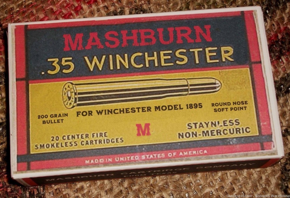 35 Winchester 200gr RNSP Mashburn Cartridge Company 20rds New-img-0