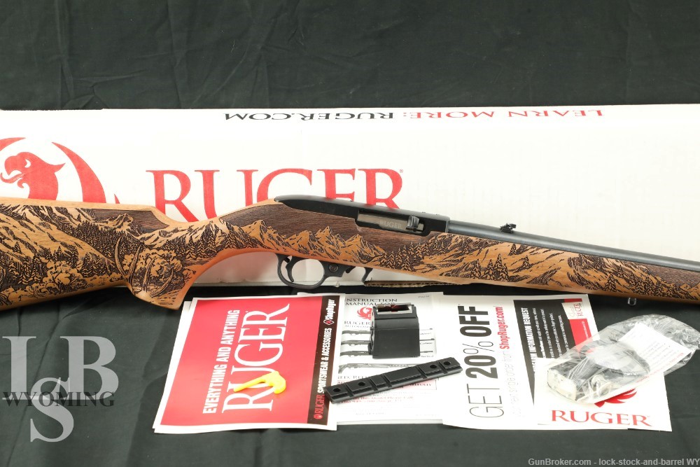 Ruger 10/22 Mule Deer TALO Special Edition 18.5” 22LR Rimfire Rifle 2021-img-0