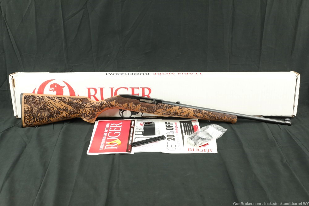 Ruger 10/22 Mule Deer TALO Special Edition 18.5” 22LR Rimfire Rifle 2021-img-2