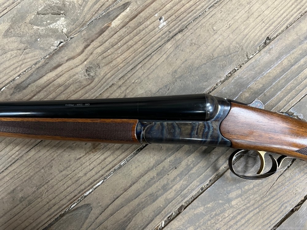 Tristar Bristol SxS Shotgun 12 ga. 28 in. Case Color Walnut 3 in.-img-8