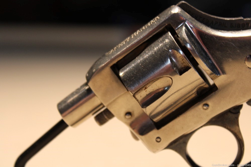 Harrington & Richardson Vest Pocket Safety Hammer 2nd Model DAO .32 S&W-img-1