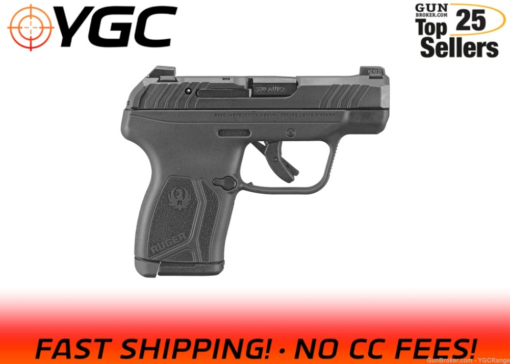 Ruger LCP MAX .380ACP 10rd 2.8" Semi Auto LCP 13716 -img-0