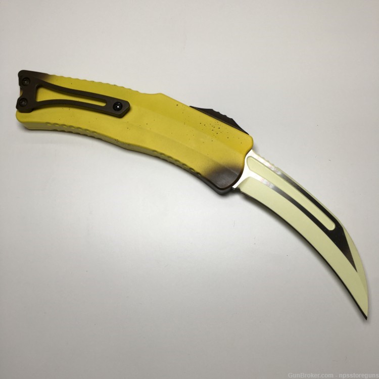 Heretic Knives ROC D/A Stabnana Freshly Peeled Hawkbill Knife-img-2