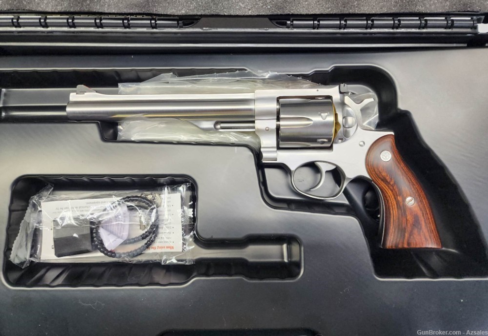 Ruger Redhawk 44 Rem Mag Stainless Revolver 7 1/2" barrel New 5041-img-3