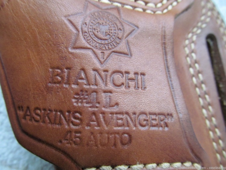 Bianchi #4L Askins Avenger Holster for .45 Gov Auto-img-2