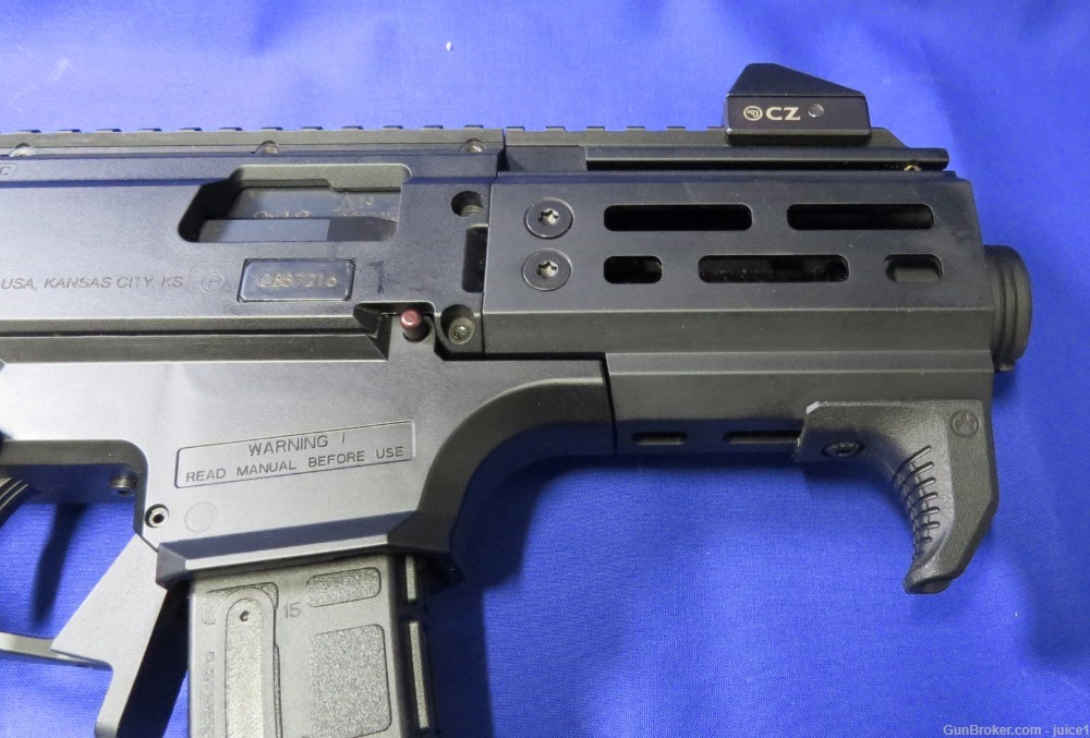 CZ Scorpion Evo 3 S2 Micro 4” Semi-Auto 9mm Pistol w/ Folding Brace & Bag-img-11