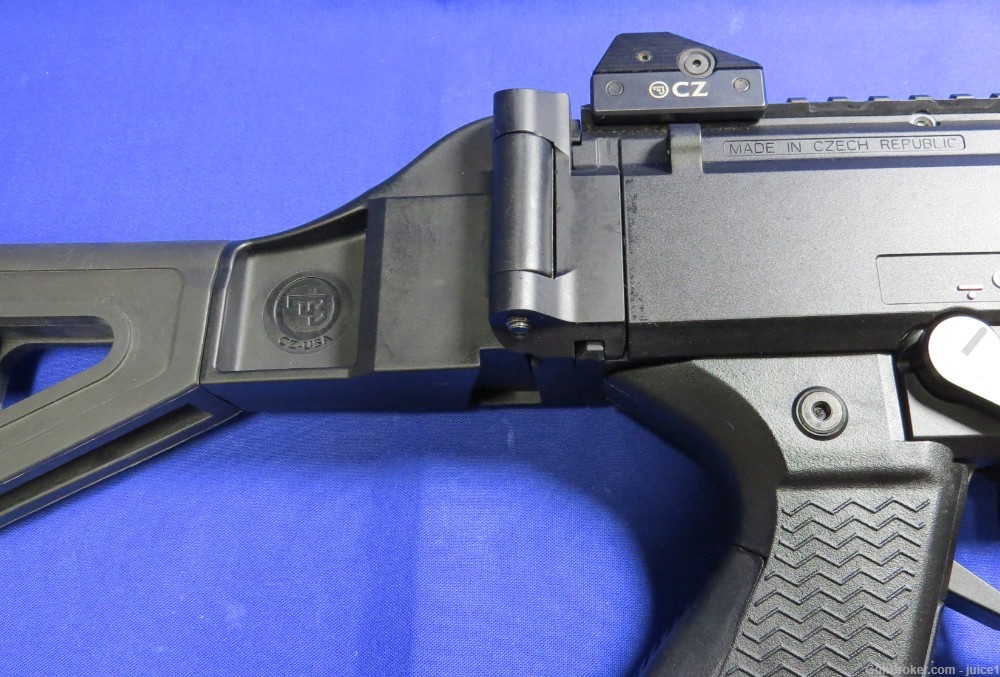 CZ Scorpion Evo 3 S2 Micro 4” Semi-Auto 9mm Pistol w/ Folding Brace & Bag-img-13