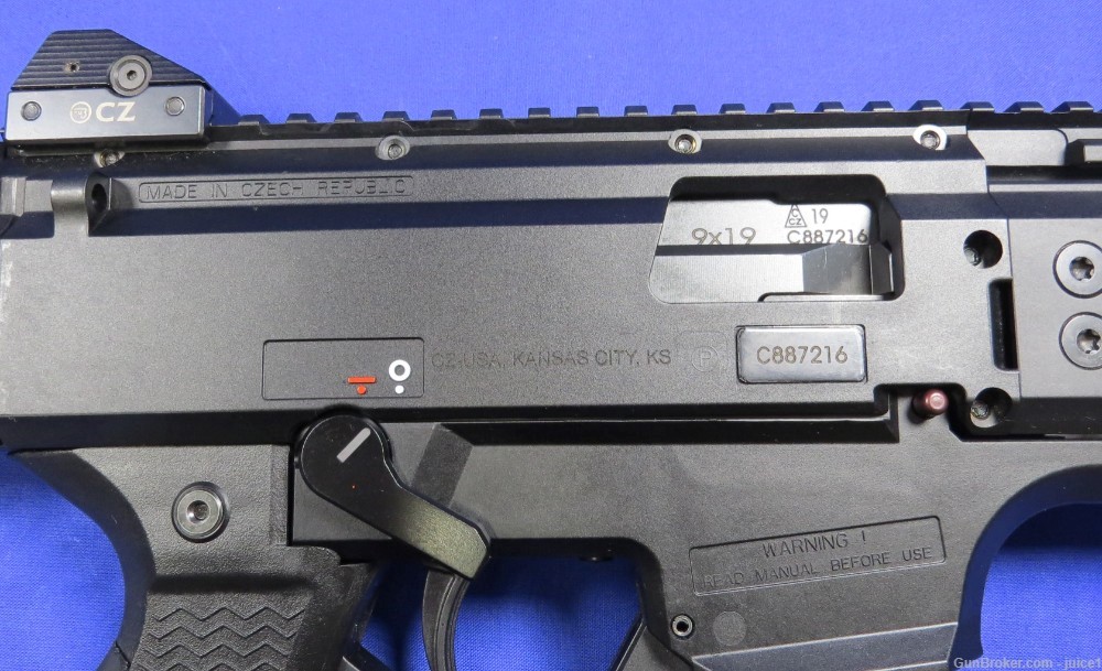 CZ Scorpion Evo 3 S2 Micro 4” Semi-Auto 9mm Pistol w/ Folding Brace & Bag-img-12