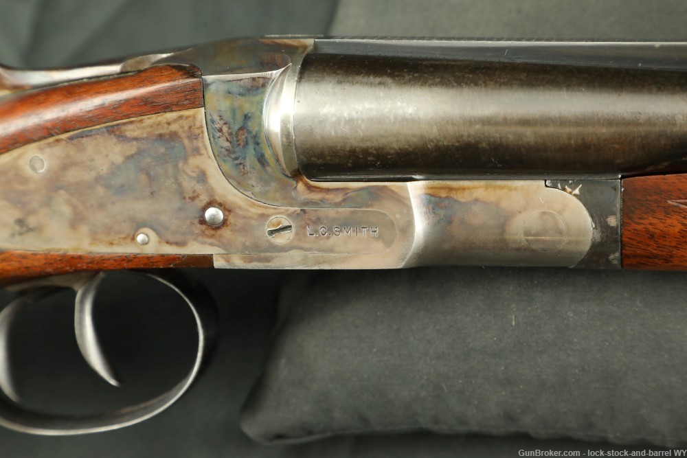 L.C. Smith Field Grade Featherweight SSP Rib 28" 20 GA SxS Shotgun 1949 C&R-img-28