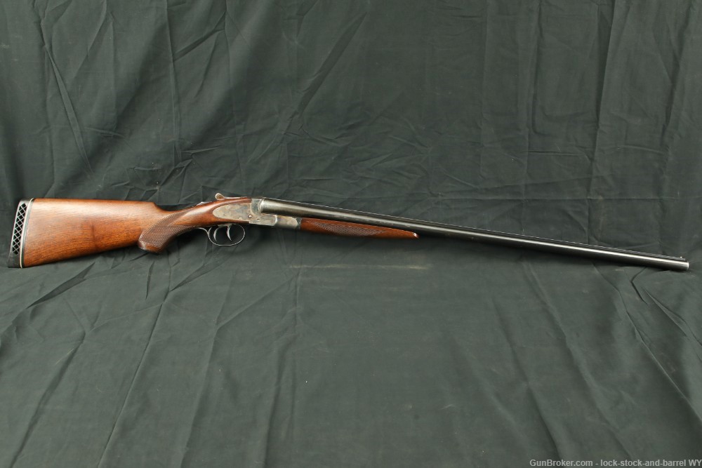 L.C. Smith Field Grade Featherweight SSP Rib 28" 20 GA SxS Shotgun 1949 C&R-img-3