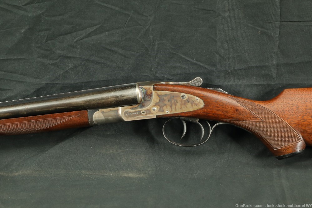 L.C. Smith Field Grade Featherweight SSP Rib 28" 20 GA SxS Shotgun 1949 C&R-img-13