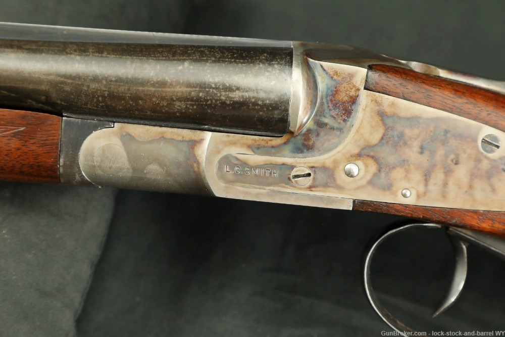 L.C. Smith Field Grade Featherweight SSP Rib 28" 20 GA SxS Shotgun 1949 C&R-img-30