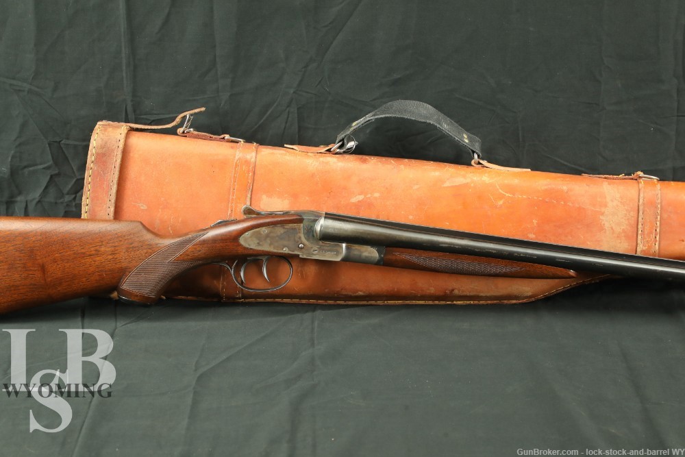 L.C. Smith Field Grade Featherweight SSP Rib 28" 20 GA SxS Shotgun 1949 C&R-img-0