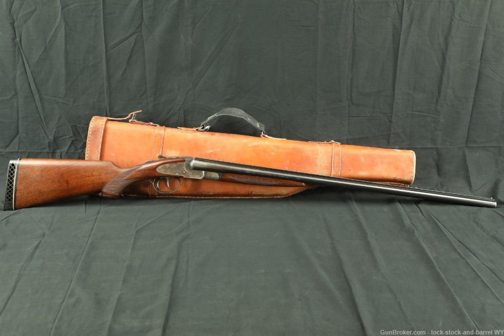 L.C. Smith Field Grade Featherweight SSP Rib 28" 20 GA SxS Shotgun 1949 C&R-img-2
