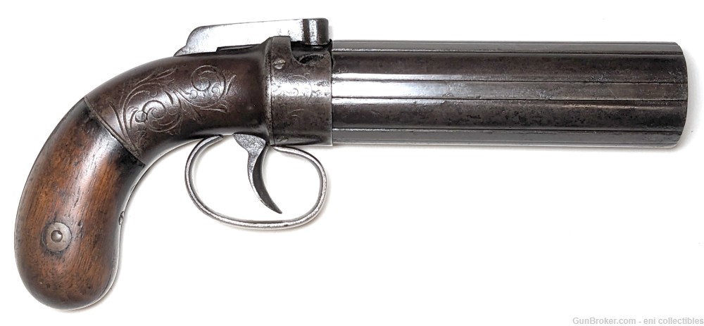 Civil War NY The pepper-box revolver -img-1