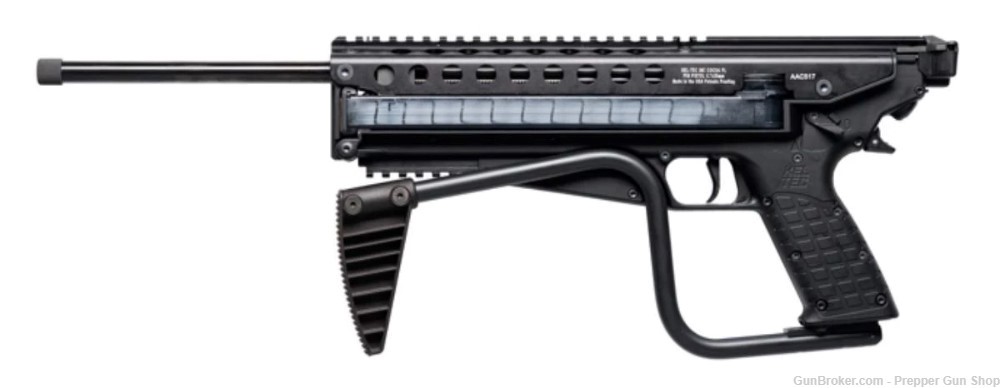 Kel-Tec R50 Semi Auto Rifle 5.7x28mm 16" Side Folding Stock 50rd Black-img-1