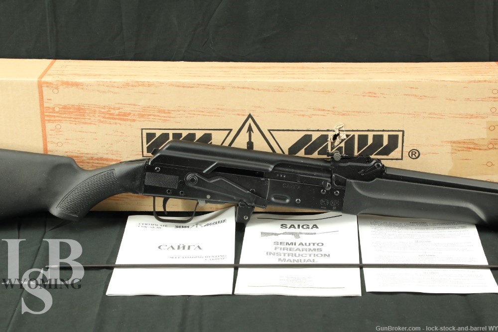 Izhmash Saiga Hunting Carbine 7.62x39 16.5” Semi-Auto Rifle Russian AK-47 -img-0