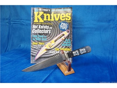 J.A. MARTIN BOWIE KNIFE DAMASCUS 01 BLADE - RARE!