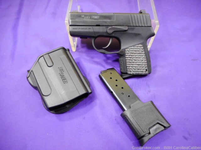 SIG SAUER 290 RS 9mm 2.9" BARREL w/HOLSTER & 2 MAGS-img-0