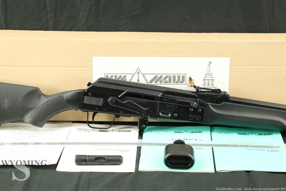 Izhmash Saiga Hunting Carbine .223 Rem 16.5” Semi-Auto Rifle Russian AK-47-img-0