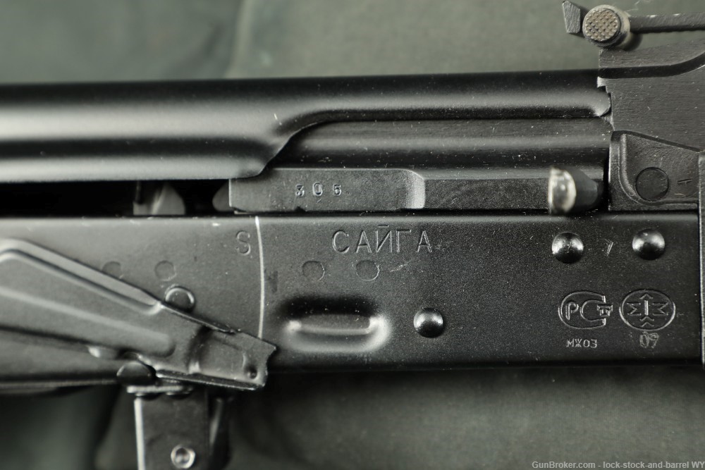 Izhmash Saiga Hunting Carbine .223 Rem 16.5” Semi-Auto Rifle Russian AK-47-img-26