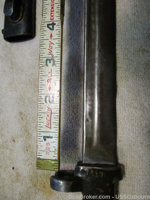 Mauser Type Bayonet WWII Vintage Subcontract-img-10