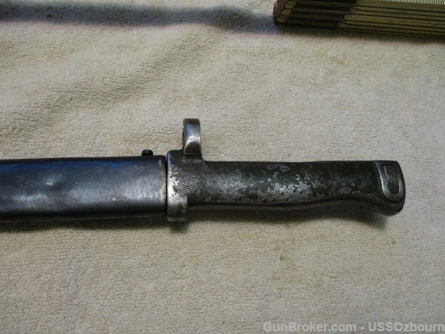 Mauser Type Bayonet WWII Vintage Subcontract-img-7