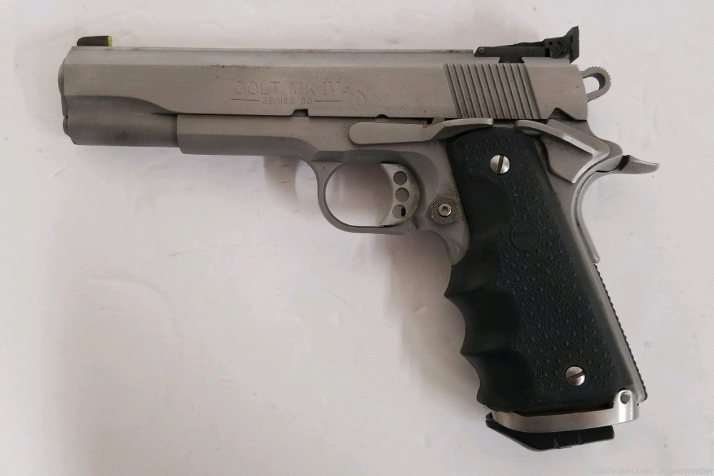Colt Enhanced Government Model MK IV Series 80 Semi-Auto Pistol in 38 Super-img-2