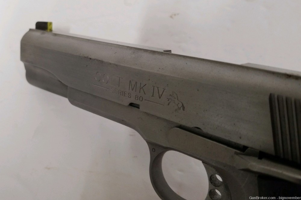 Colt Enhanced Government Model MK IV Series 80 Semi-Auto Pistol in 38 Super-img-3