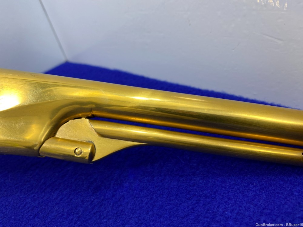 Colt 1860 Army .44 Gold 8" -HIGHLY COVETED GOLD PLATED FINISH- Collector-img-32
