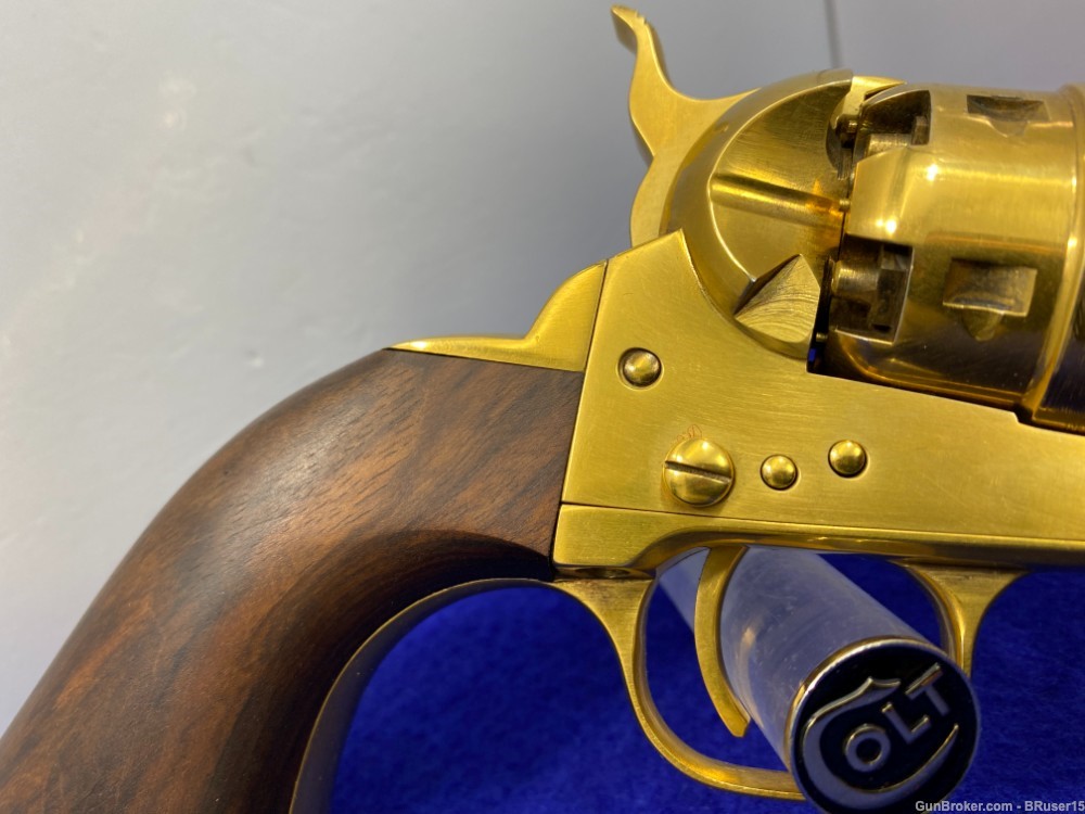 Colt 1860 Army .44 Gold 8" -HIGHLY COVETED GOLD PLATED FINISH- Collector-img-26
