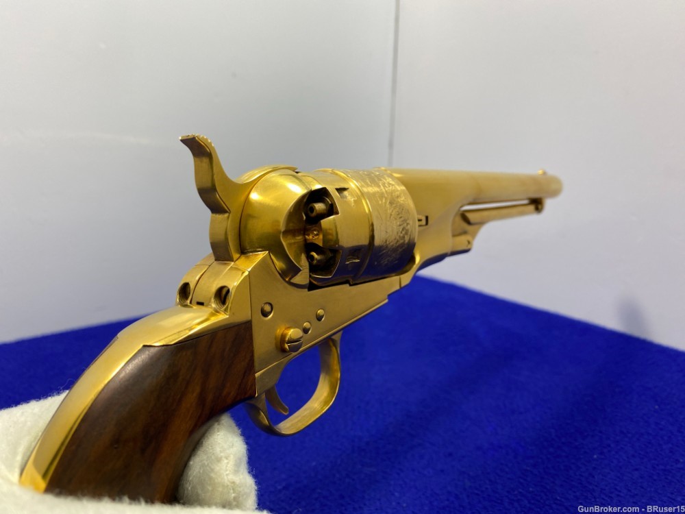 Colt 1860 Army .44 Gold 8" -HIGHLY COVETED GOLD PLATED FINISH- Collector-img-38