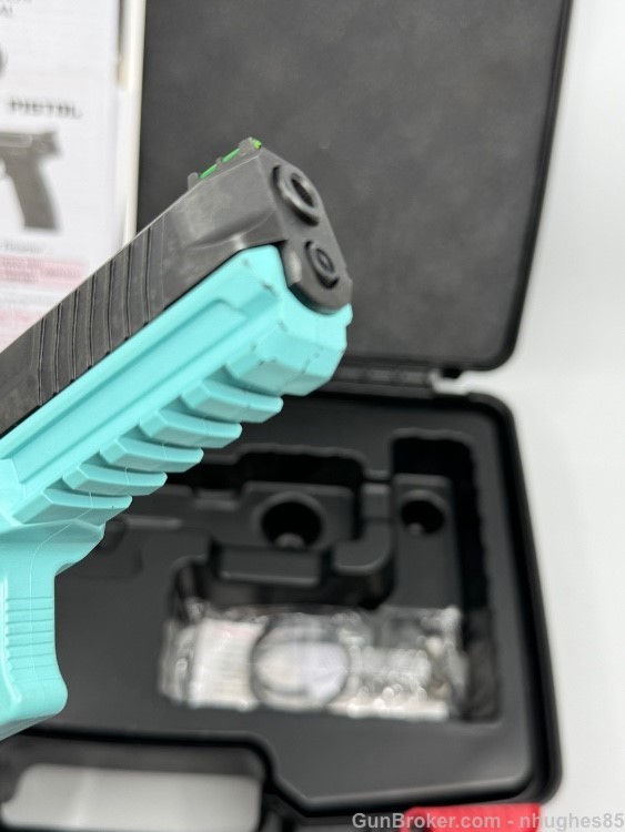 Ruger 5.7 5.7x28 Turquoise Blue Frame -img-7