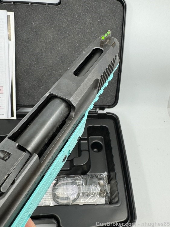Ruger 5.7 5.7x28 Turquoise Blue Frame -img-6