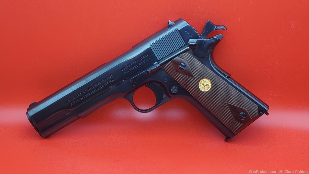 Awesome! WWI US Colt Model of 1911 U.S. Army .45 ACP 1918 No Reserve NR .01-img-0