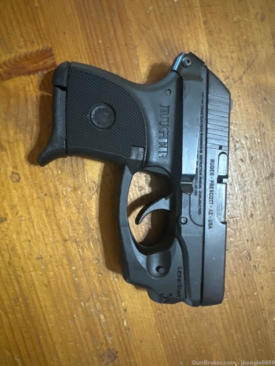 Ruger LCP .380 acp pistol with laser -img-0