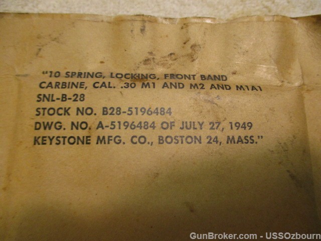 Lot of M1 Carbine Parts -img-16