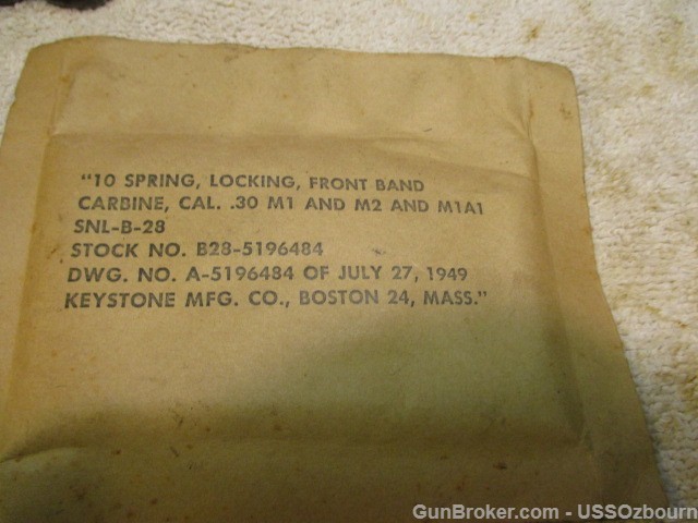 Lot of M1 Carbine Parts -img-17