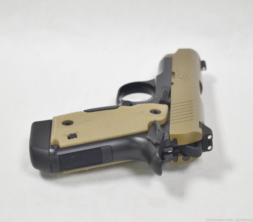 KIMBER MICRO 9 9mm CTC FDE BLK LIKE NEW SALE 1911 3.1 CCW PENNY SALE-img-12