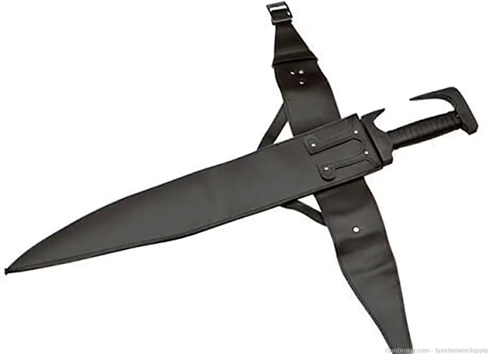Boker Magnum Leonidas Sword 21.06" Carbon Steel Blade W/ Sheath NIB!-img-1