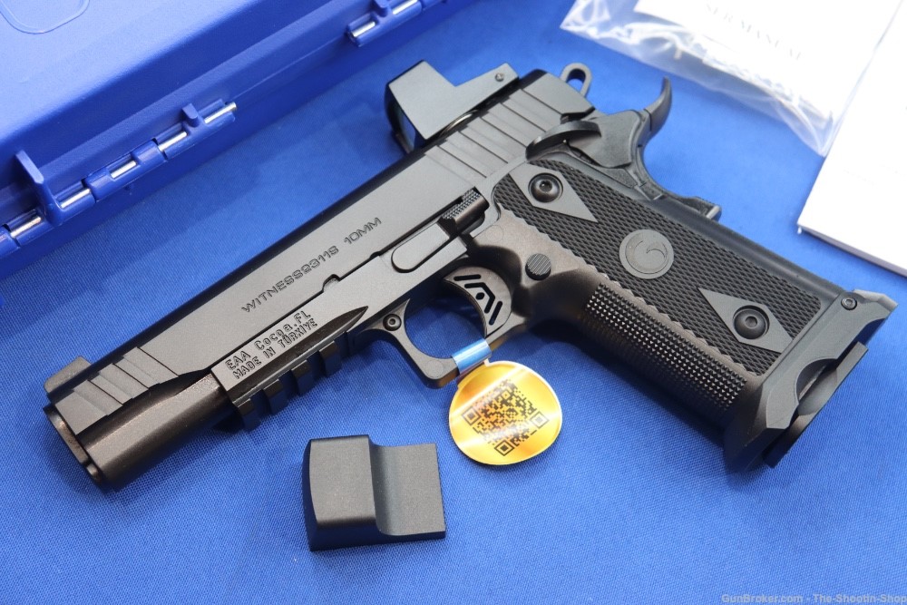 EAA Girsan Model Witness 2311 Pistol 10MM 15RD Double Stack 5" w/ RD OPTIC-img-1