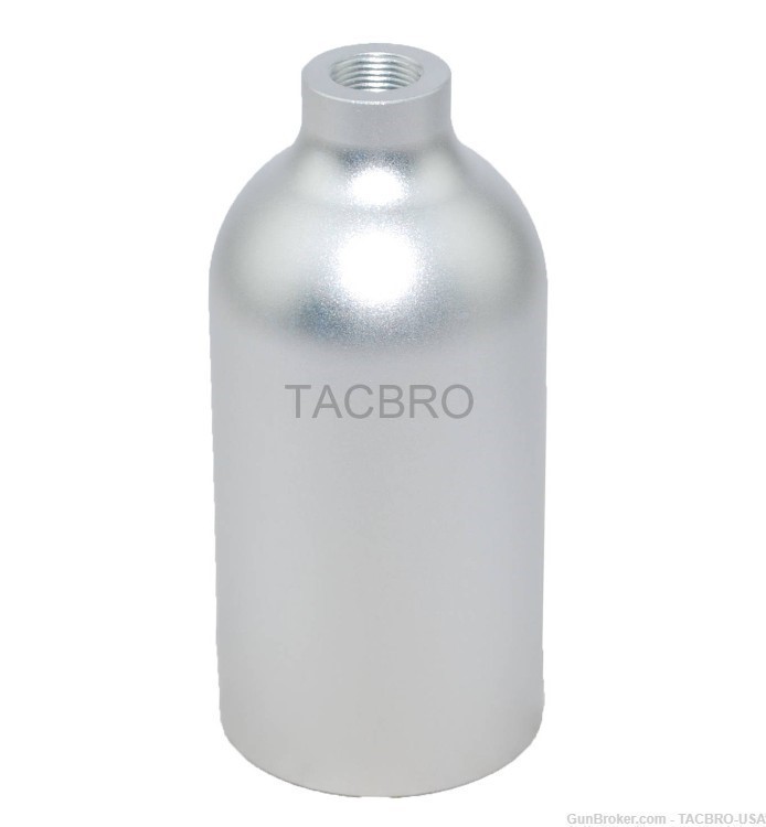 TACBRO Silver Aluminum 1/2"x28 TPI Golf Ball Launcher (Use Blanks)-img-3