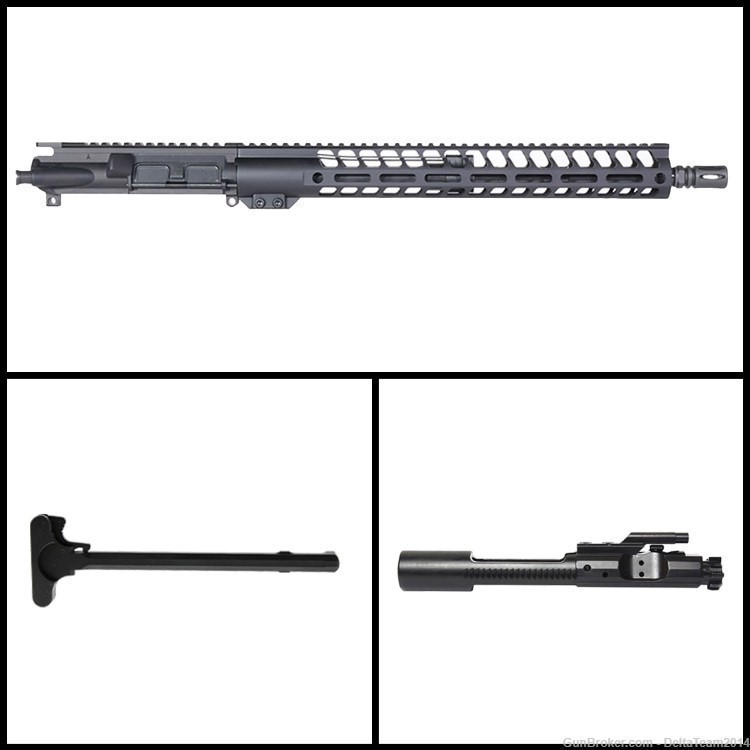 AR15 16" 5.56 NATO Rifle Complete Upper Build - Assembled-img-0