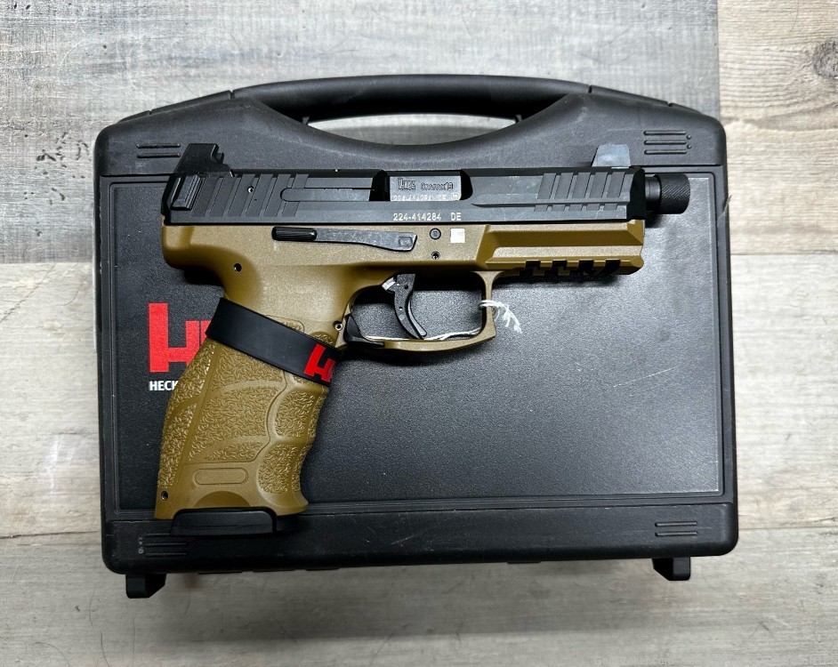 H&K VP9 Tactical 9mm, FDE, 4.7" Barrel, 3 mags, NIB No CC Fees, Take a Shot-img-2
