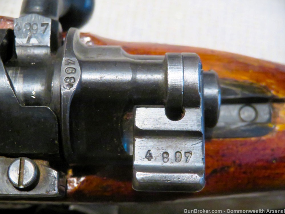 WW2 German K98 K98k 98k 8mm Mauser Rifle Oberndorf byf 44 1944-img-46