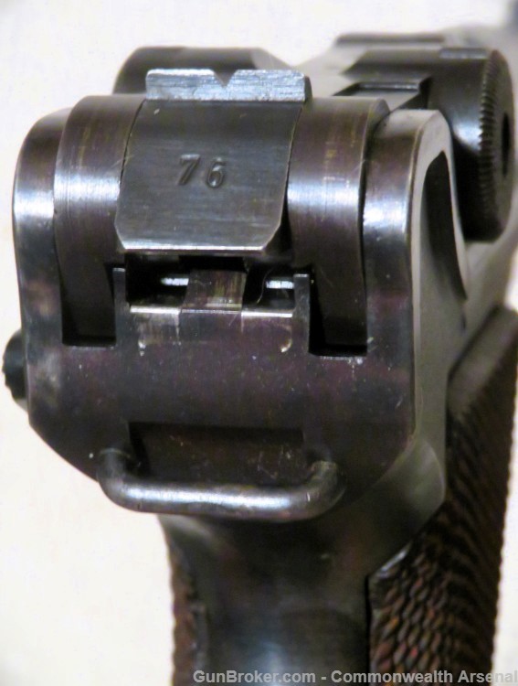 Excellent WW2 German Mauser  P.08 Mauser Luger 9mm Pistol byf 41-img-24