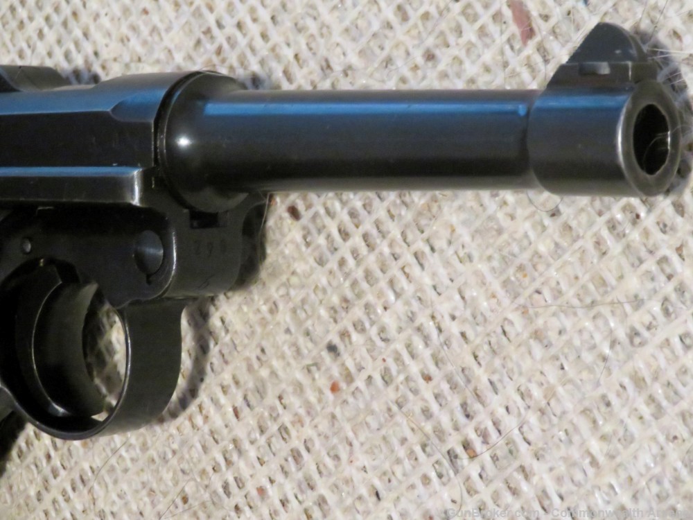 Excellent WW2 German Mauser  P.08 Mauser Luger 9mm Pistol byf 41-img-3