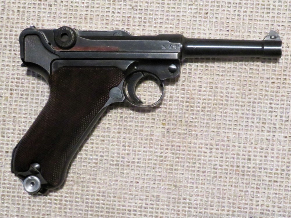 Excellent WW2 German Mauser  P.08 Mauser Luger 9mm Pistol byf 41-img-0