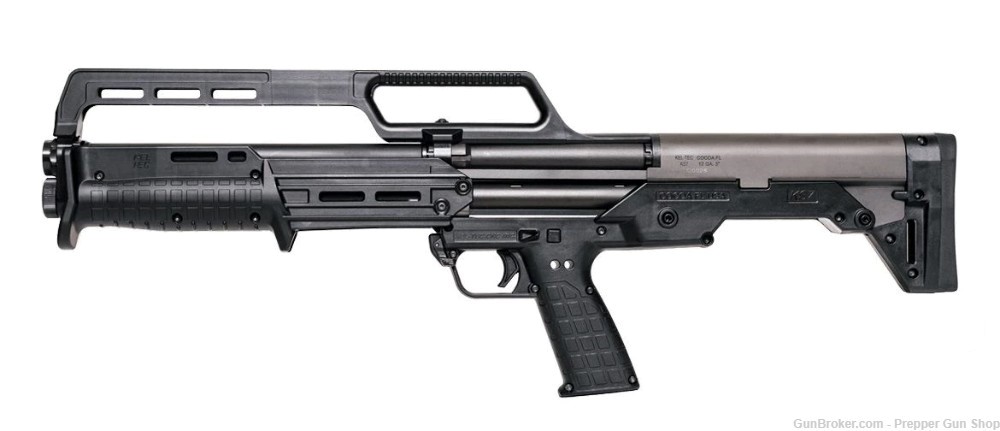 Kel-Tec KS7 Compact Bullpup Pump 12ga Shotgun 6rd Capacity - Black-img-1